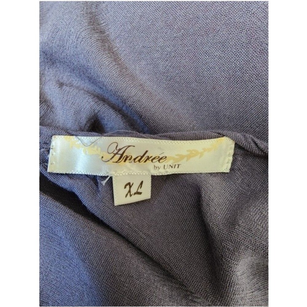 Andree by Unit Embroidered Boho Blouse Tassel Tie Size XL - Picture 7 of 8
